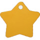 Médaille chien étoile
