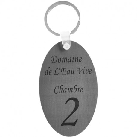 Porte-clefs Hôtel Ovale