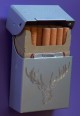 Boîte à cigarettes en métal