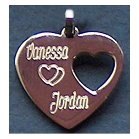 Pendentif coeur TCO Acier