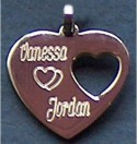 Pendentif coeur TCO Acier