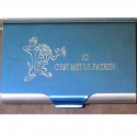 Porte Carte de Visite en Aluminium Anodisé