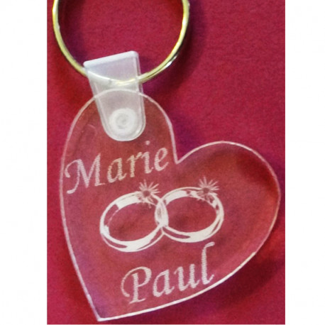 Porte clefs Plexiglass